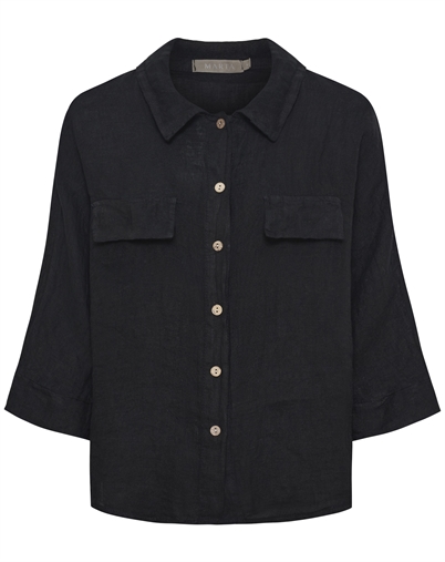 Marta Du Chateau - MDCMalisa Hemd - Black